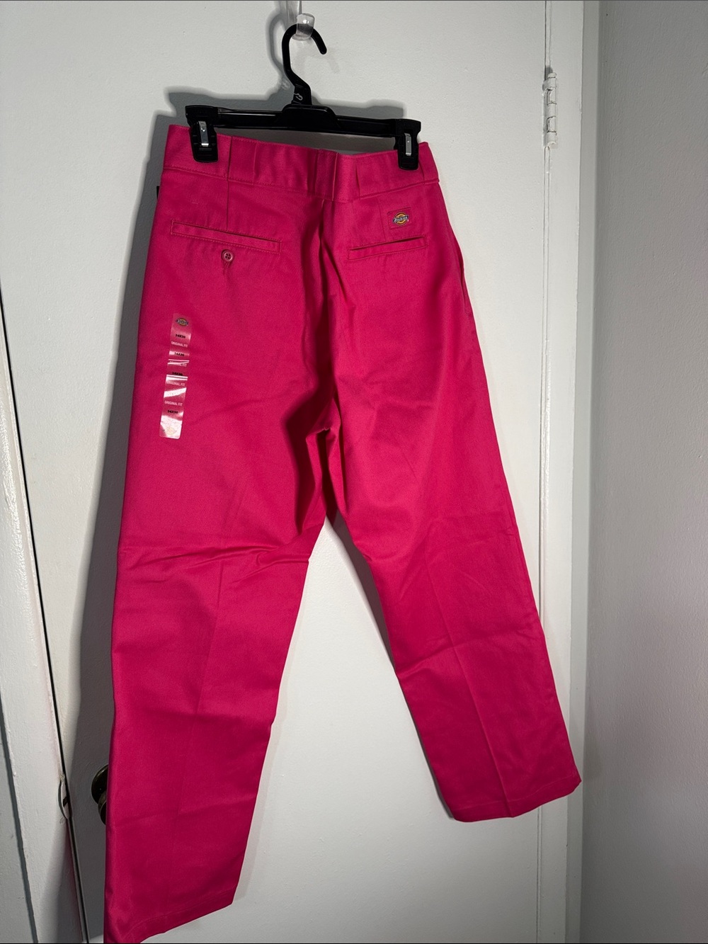 Dickies Men’s 34x30 874 Work Pants Bright/Hot Pink Breast Cancer Awareness NWT - Picture 11 of 13